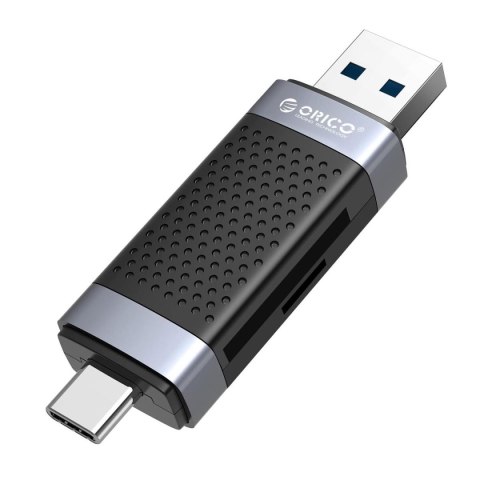 Czytnik kart pamięci ORICO CD2D-AC2-BK-EP SD/microSD USB-A/USB-C 2.0 ORICO
