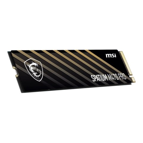 Dysk SSD MSI SPATIUM M470 Pro 1TB PCIe 4.0 NVMe 1.4 M.2 2280 (6000/4500 MB/s) 3D NAND MSI