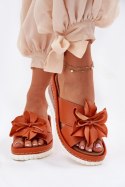 Sandał Klapki Model Artiker 52C0505 Orange - Step in style Step in style