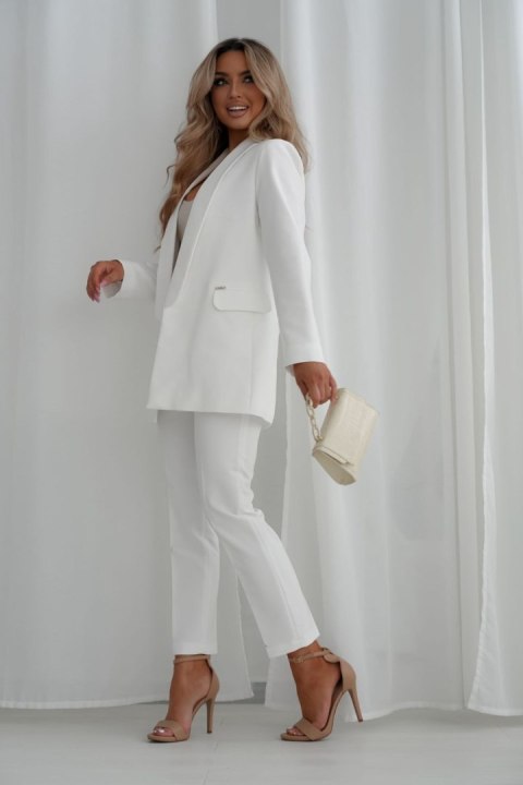 Spodnie Damskie Model 08 Ecru - Cabba Cabba Spodnie Damskie Model 08 Ecru - Cabba Cabba