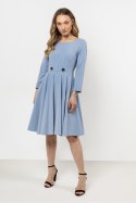 Sukienka Model A708 Brigth Blue - awama Awama