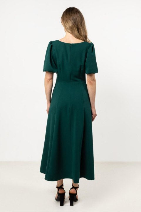 Sukienka Model A709 Bottle Green - awama Awama Sukienka Model A709 Bottle Green - awama Awama