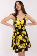 Sukienka Model MI-SK-22099.76 Black/Yellow - Italy Moda Italy Moda
