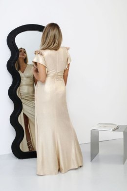 Sukienka Model Marcella Gold Połysk - Jersa Jersa