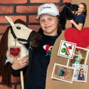 Hobby Horse Skippi A3 - Biszkopt - Jasny beż i brąz - kantar i wodze Hobby Horse Skippi A3 - Biszkopt - Jasny beż i brąz - kantar i wodze
