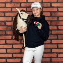 Hobby Horse Skippi A3 - Biszkopt - Jasny beż i brąz - kantar i wodze Hobby Horse Skippi A3 - Biszkopt - Jasny beż i brąz - kantar i wodze