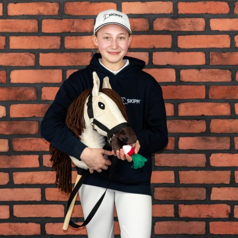 Hobby Horse Skippi A3 - Biszkopt - Jasny beż i brąz - kantar i wodze Hobby Horse Skippi A3 - Biszkopt - Jasny beż i brąz - kantar i wodze