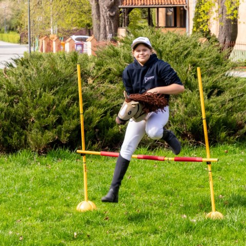 Hobby Horse Skippi A3 - Karmel - Beżowy - kantar i wodze w zestawie Hobby Horse Skippi A3 - Karmel - Beżowy - kantar i wodze w zestawie