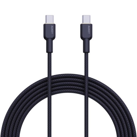 Kabel USB-C Aukey CB-NCC2 BK PD 60W, 1,8m, m/m Aukey