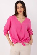 Koszula Damska Model DHJ-KS-25108.60P Fluo Pink - Italy Moda Italy Moda