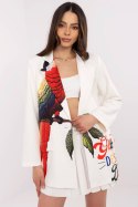 Marynarka Model DHJ-MA-18525-33.18 Ecru - Italy Moda Italy Moda