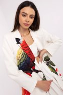Marynarka Model DHJ-MA-18525-33.18 Ecru - Italy Moda Italy Moda
