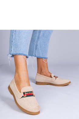Mokasyny Model Daliana GO-1C Beige - PRIMO PRIMO