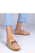 Mokasyny Model Kalenda GO-8C Beige - PRIMO PRIMO