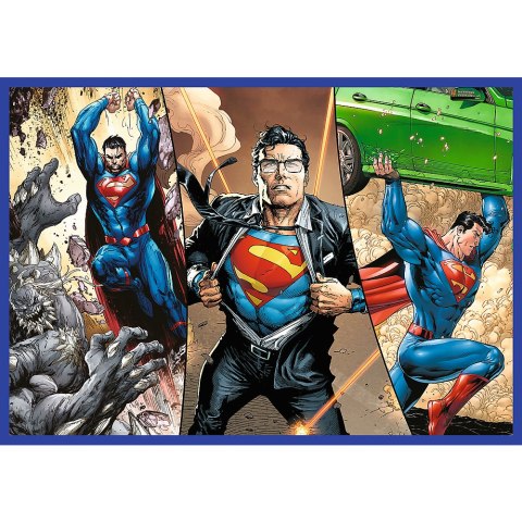 Puzzle - 4x250 - Odwaga Supermana - Warner Superman - Trefl 13340 Trefl Puzzle Puzzle - 4x250 - Odwaga Supermana - Warner Superman - Trefl 13340 Trefl Puzzle