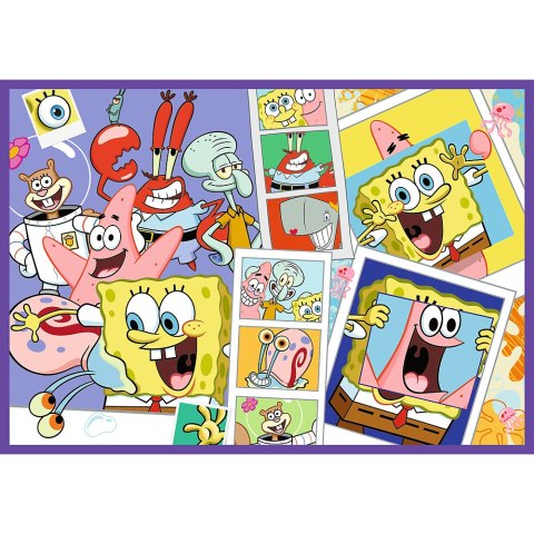 Puzzle - 4x250 - Szalony świat Sponge Boba - Trefl 13342 Trefl Puzzle Puzzle - 4x250 - Szalony świat Sponge Boba - Trefl 13342 Trefl Puzzle