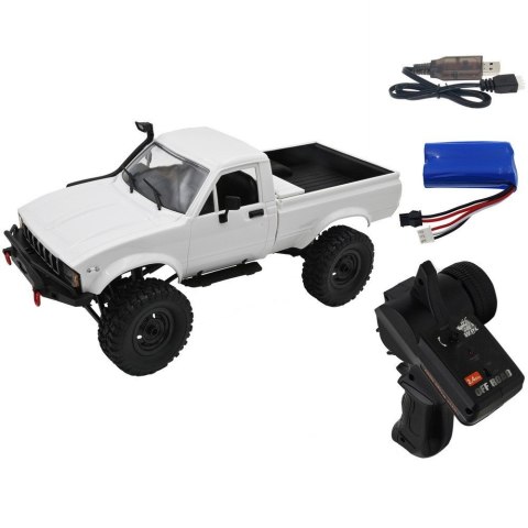 Auto 4x4 terenowe RC Zdalnie Sterowane 1:16 Białe LEAN Toys Auto 4x4 terenowe RC Zdalnie Sterowane 1:16 Białe LEAN Toys