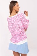Bluzka Model MI-BZ-M742.86 White/Pink - Italy Moda Italy Moda