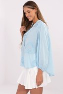 Bluzka Model TW-KS-BI-3145.67 Light Blue - Och Bella Och Bella
