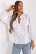 Bluzka Model TW-KS-BI-3145.67 White - Och Bella Och Bella