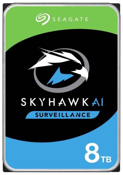Dysk SEAGATE SkyHawk™ AI ST8000VE001 8TB 3,5" 7200 256MB SATA III NAS Seagate