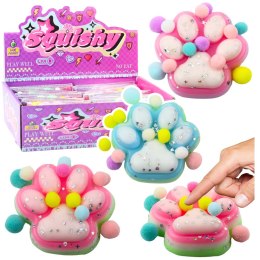 Gniotek Kocia Łapka Zabawka Antystresowa Sensoryczna Squishy MIX LEAN TOYS