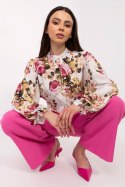 Koszula Damska Model LK-KS-509830-1.86 White/Pink - Lakerta Lakerta