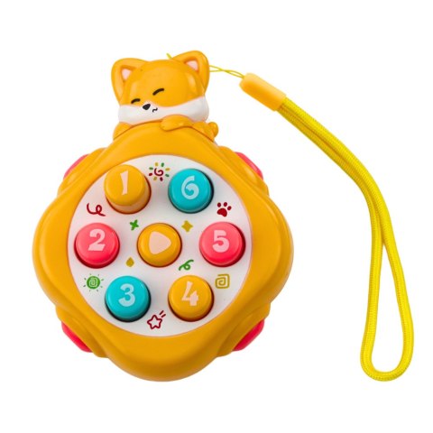 Mini Whack-A-Mole Gra Zręcznościowa Zwierzęta Liczby Kolorowe Mix LEAN TOYS Mini Whack-A-Mole Gra Zręcznościowa Zwierzęta Liczby Kolorowe Mix LEAN TOYS