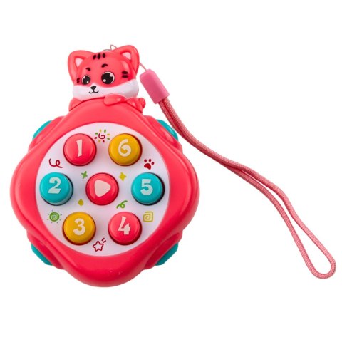 Mini Whack-A-Mole Gra Zręcznościowa Zwierzęta Liczby Kolorowe Mix LEAN TOYS Mini Whack-A-Mole Gra Zręcznościowa Zwierzęta Liczby Kolorowe Mix LEAN TOYS