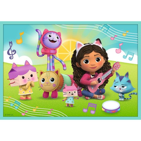 Puzzle - 10w1 - W świecie Gabi - Koci Domek Gabi - Trefl 96003 Trefl Puzzle Puzzle - 10w1 - W świecie Gabi - Koci Domek Gabi - Trefl 96003 Trefl Puzzle