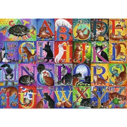 Puzzle - 500 - Koci alfabet - Trefl 37527 Trefl Puzzle