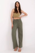 Spodnie Damskie Model TW-SP-BI-3204.70 Khaki - Och Bella Och Bella
