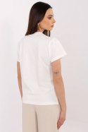 Tshirt Damski Model CLM-TS-1704.85 Ecru - Factory Price Factory Price