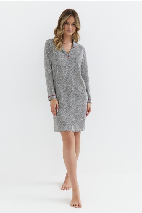Koszulka nocna Koszula Nocna Model 409 Grafit - Cana Cana Koszulka nocna Koszula Nocna Model 409 Grafit - Cana Cana