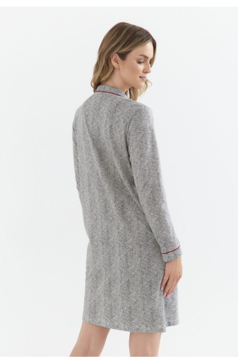 Koszulka nocna Koszula Nocna Model 409 Grafit - Cana Cana Koszulka nocna Koszula Nocna Model 409 Grafit - Cana Cana