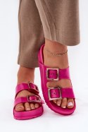 Sandał Damskie Klapki Gładkie Pachnące ZAXY NN285093 Fuksja - Step in style Step in style