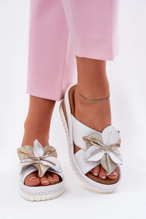 Sandał Klapki Model Artiker 52C0537 White - Step in style Step in style