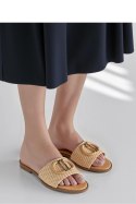 Sandał Klapki Model Bali GQ8-056 Beige - Inello Inello