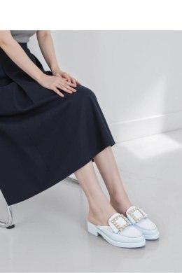 Sandał Klapki Model Elowen 2527-2 Blue - Inello Inello