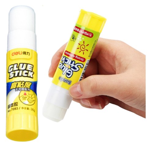 Klej W Sztyfcie Szkolny Biurowy Mocny 16g LEAN Klej W Sztyfcie Szkolny Biurowy Mocny 16g LEAN