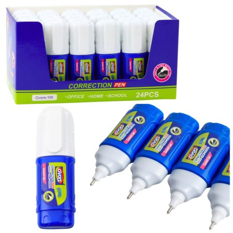 Korektor W Pisaku Szybkoschnący Szkolny Biurowy 6ml LEAN