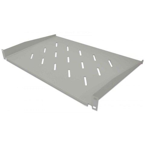 Półka do szafy 19" Intellinet 300mm 1U perforowana, szara Intellinet