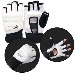 Rękawiczki Sportowe Do Taekwondo Etui Białe Rozmiar XS LEAN