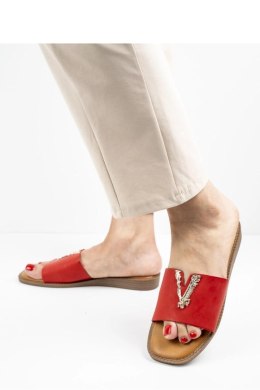 Sandał Klapki 6 Model 580-6 Red - Inello Inello
