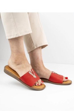 Sandał Klapki 6 Model 580-6 Red - Inello Inello