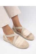 Sandały Model 1287 Beige - Inello Inello