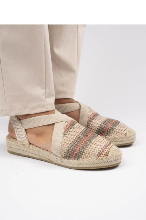 Sandały Model 1287 Khaki - Inello Inello Sandały Model 1287 Khaki - Inello Inello