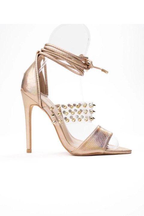 Sandały Model Novara R3L1176-2 Gold - Inello Inello