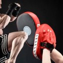 Tarcza Treningowa Rękawica Pad Kick Boxing Łapa Trenera Czerwona LEAN