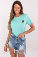 Tshirt Damski Model CLM-TS-1663.96 Mint - Factory Price Factory Price